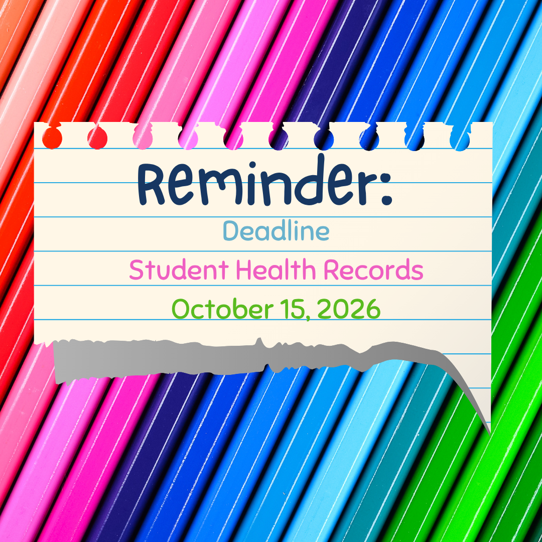 Health Records Deadline